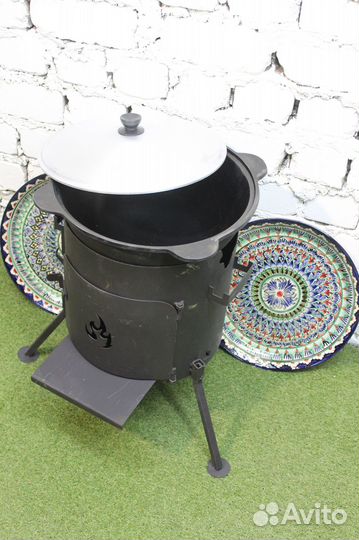 Чугунный казан 16 литров