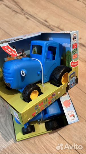 Синий трактор новый музыкальная игрушка