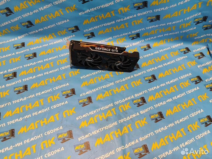 Видеокарта Palit GeForce GTX 1660 Ti Dual