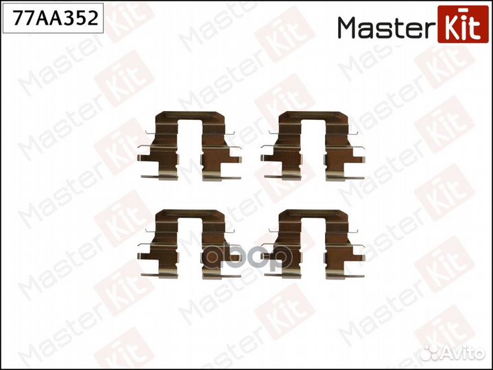 Комплект установочный тормозных колодок Subaru