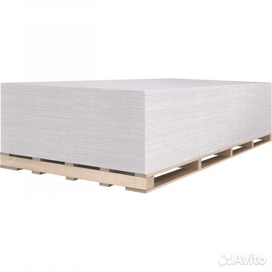 Гипсоволокнистый лист гвлв пк 10 мм 1200X2500 мм