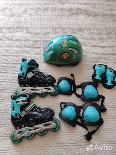 Ролики детские раздвижные 28 31