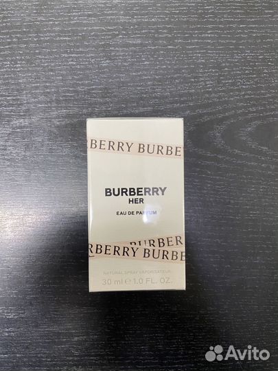 Burberry her eau de parfum. 30ml. оригинал
