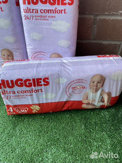 Подгузники Huggies ultra comfort 3, 4
