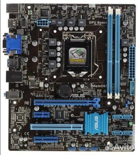 Комплект(мать, проц, озу)