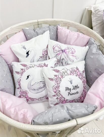 Бортики в кроватку