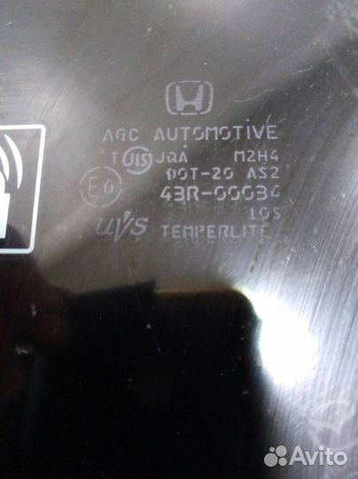 Стекло двери передней левой Honda Accord 8 CU 2008