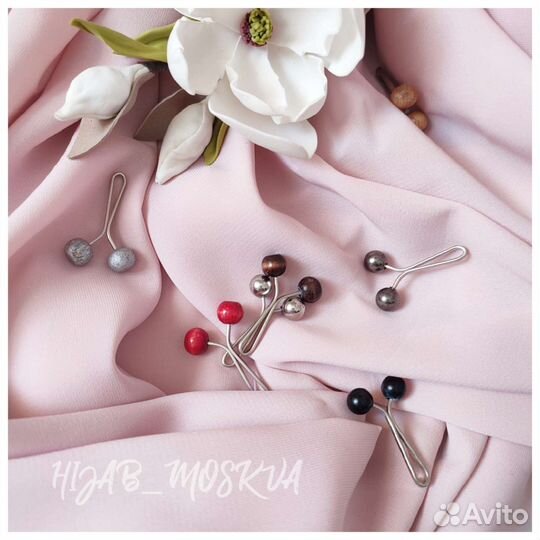 Зажимы для платков, иголки для хиджаба