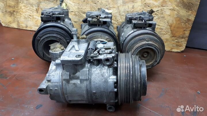 Компрессор кондиционера mercedes w210 w140 w163