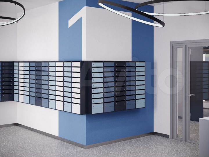 2-к. квартира, 41,7 м², 1/25 эт.