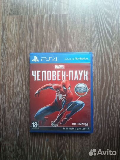 Игра на Ps4 человек паук