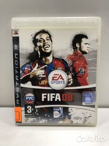 Диск fifa 08 для PS3