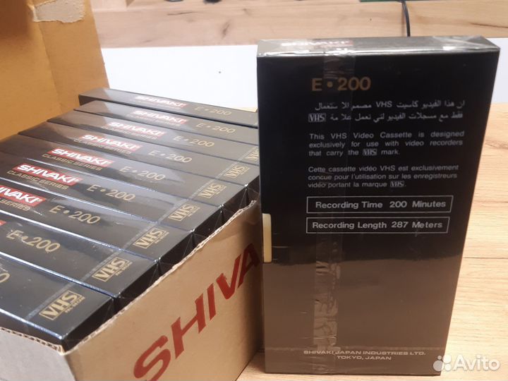 Видеокассеты vhs новые