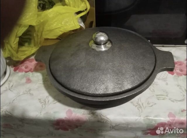Казан чугунный 4л