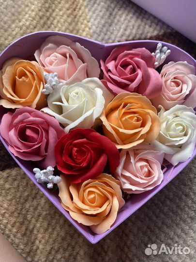 Букет цветов из мыла