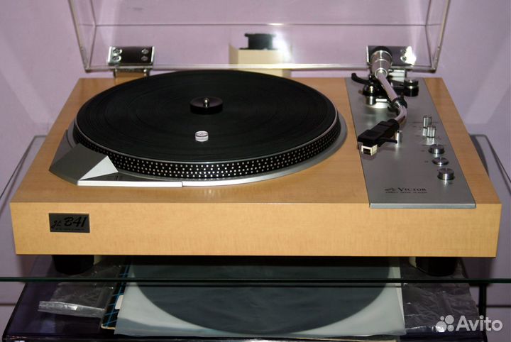 Пр-ль винила Victor JL-B41S(4) + Sansui SV-28