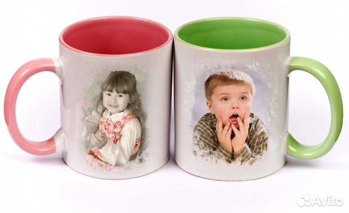 Фото печать на кружках
