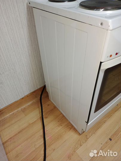 Плита электрическая горение