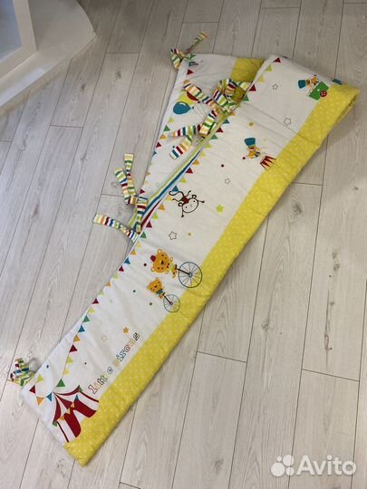 Бортики в кроватку mothercare