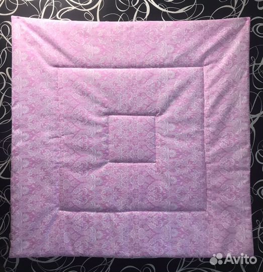 Конверт одеяло на выписку лоскутное весна лето