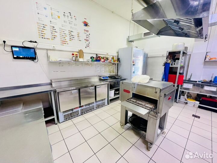 Готовый бизнес суши пицца бургер цех кухня