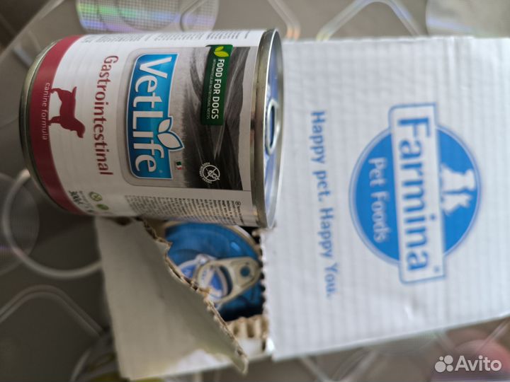 Корм для собак vetlife