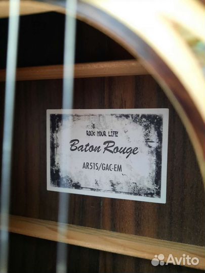 Акустическая гитара baton rouge AR51S/GAC-EM