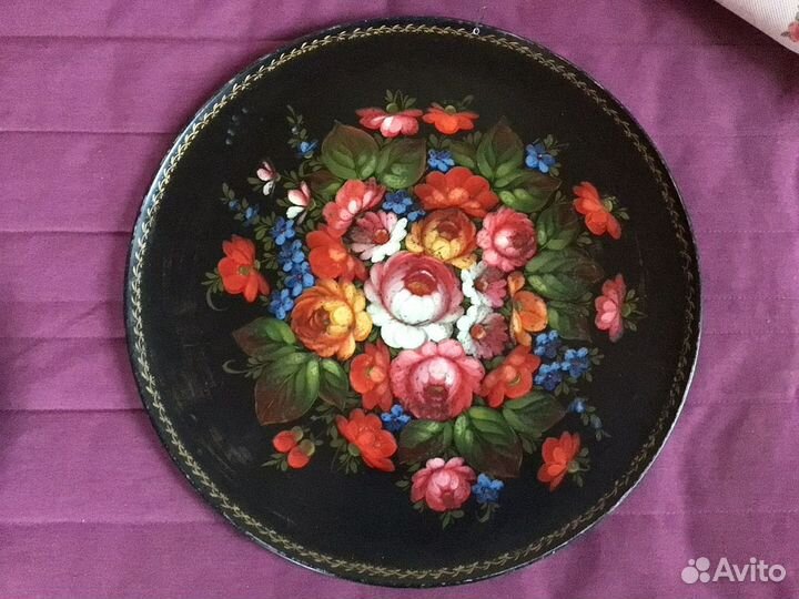 Блюдо настенное и подносы