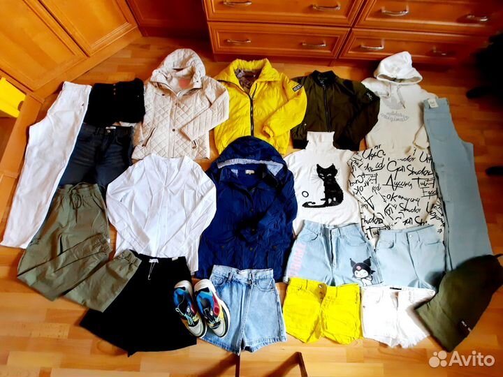 Вещи пакетом на девочку подростка 158 164