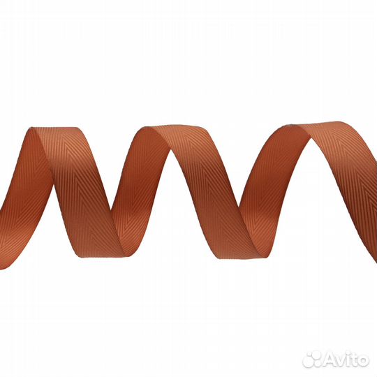 101 бронзовый Лента декоративная 25мм*20м (101 бронзовый), 20 м