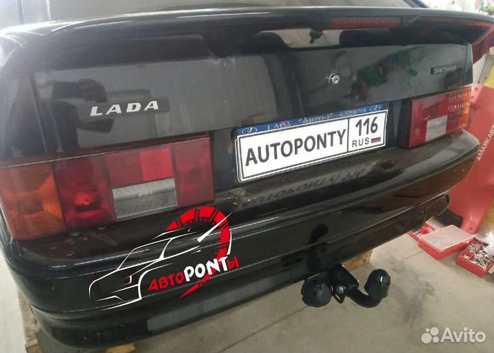 Фаркоп Ваз Лада 2114, установка