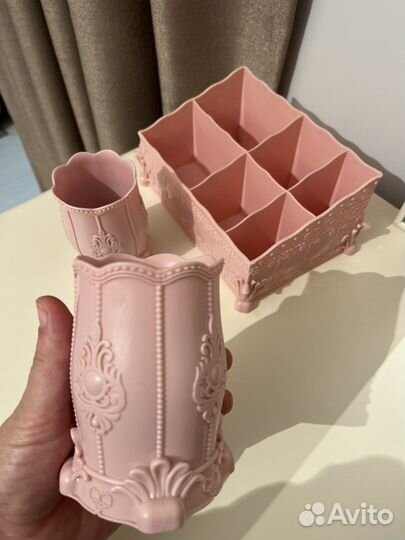 Органайзер для косметики и стаканчики