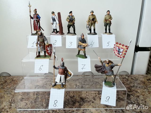 Оловянные фигурки 54мм