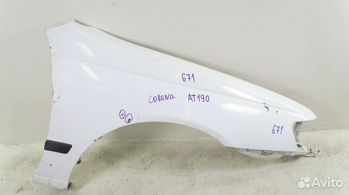 Крыло переднее правое Toyota Corona AT190