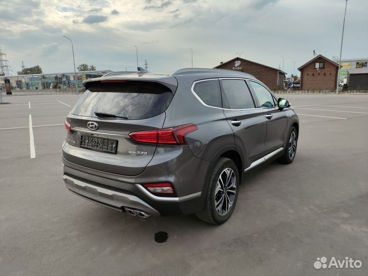 Hyundai Santa Fe 2.2 AT, 2018, 161 834 км