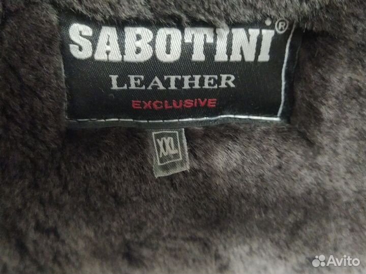 Дубленка натуральная мужская 56-58