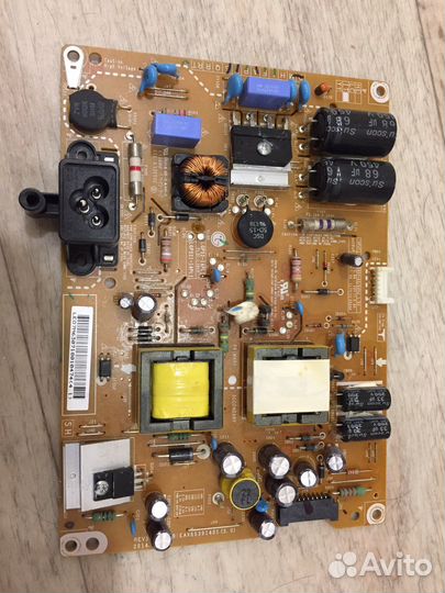 Мат плата и блок питания