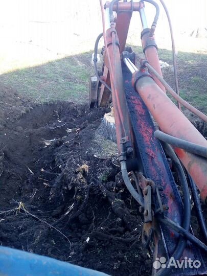 Работа экскаватором 