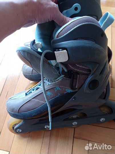 Роликовые коньки женские 38