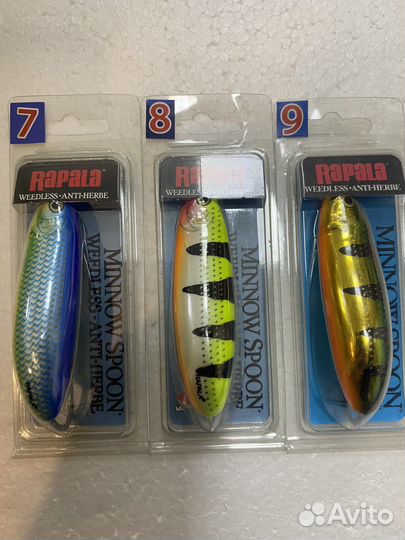 Блесна-незацепляйка Rapala Minnow Spoon RMS08