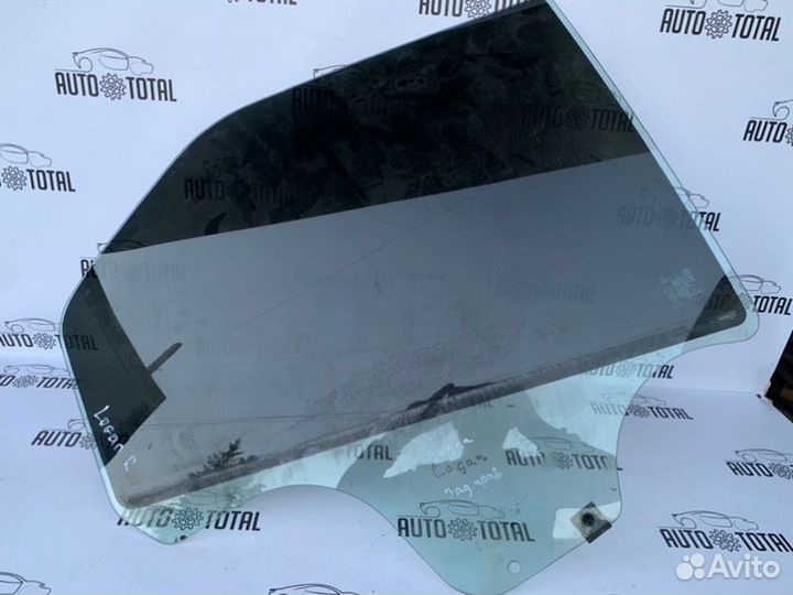 Стекло двери заднее правое Renault Logan K7J710