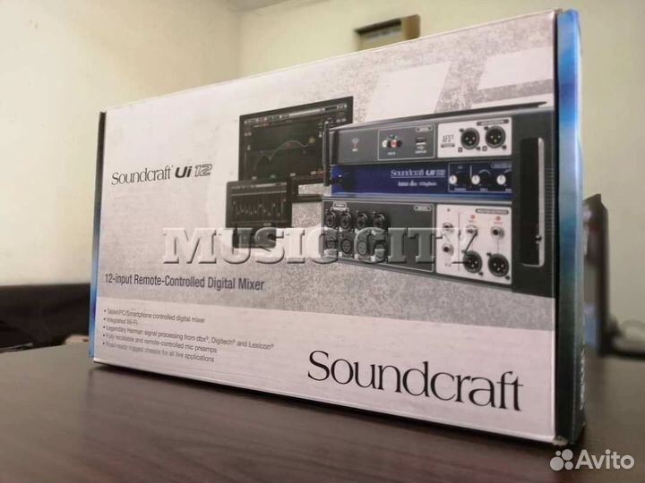 Soundcraft UI-12 цифровой пульт