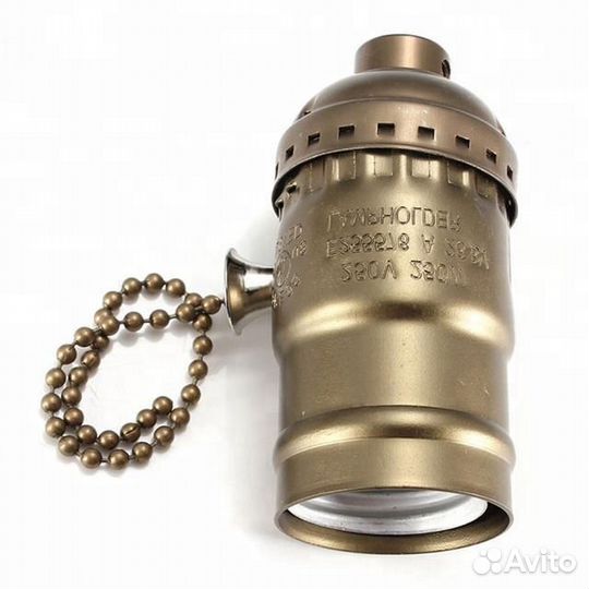 Винтажный ретро патрон Е27