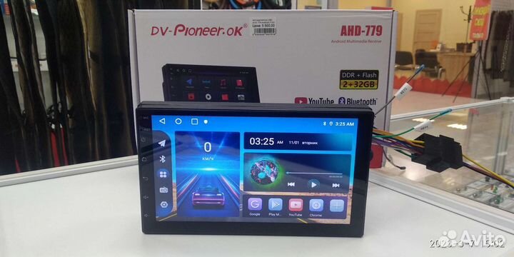 Новые Автомагнитолы android 2*32г