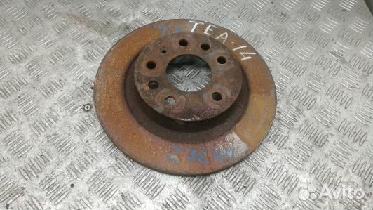 Диск тормозной задний opel vectra C (TEA14LR02)