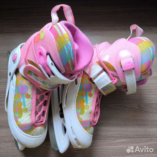 Коньки детские раздвижные 30 33 девочке