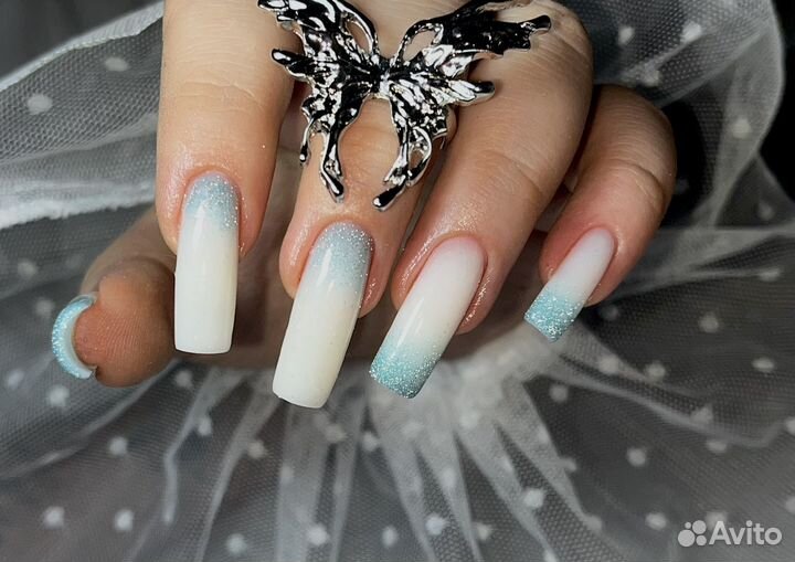 Маникюр, наращивание кузьминки