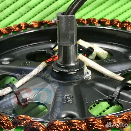 Ось для мотор-колеса электросамоката, моноколеса