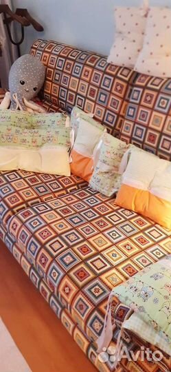 Бортики в детскую кроватку