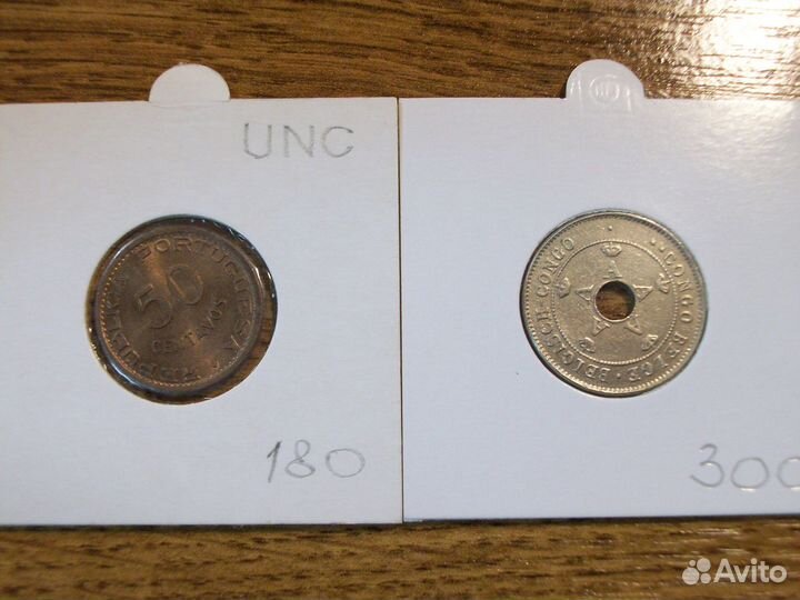 Монеты Африки. Колонии